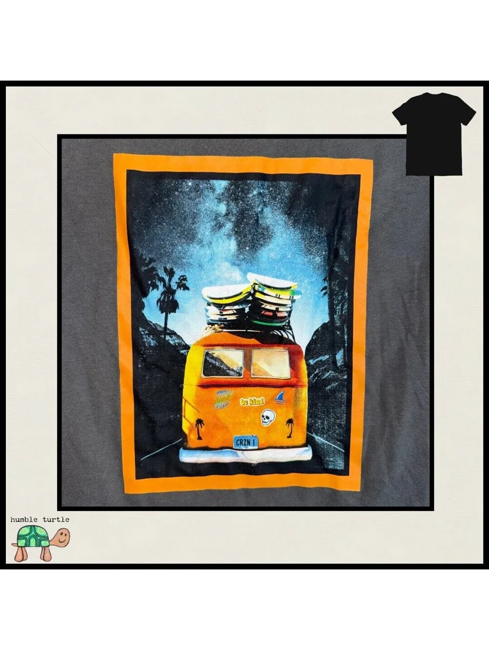 Old Navy Youth VW Microbus T-Shirt Size Large 10/12